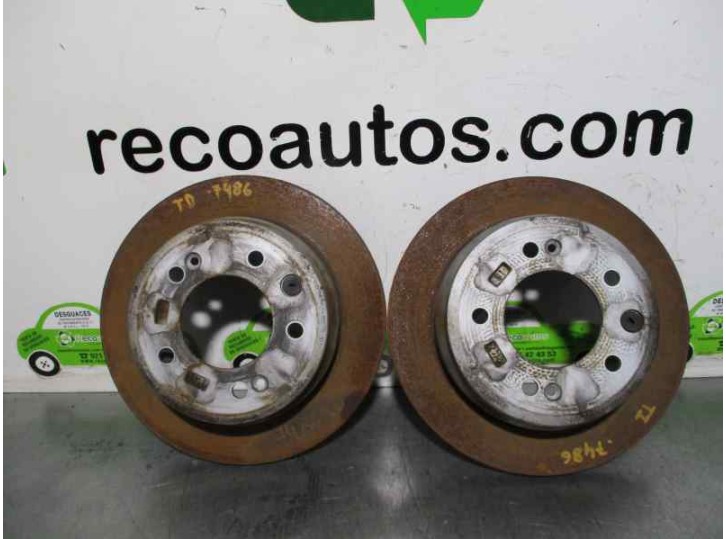Recambio de disco freno trasero para kia cee´d 1.6 crdi cat referencia OEM IAM 