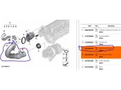 Recambio de tubo para bmw 5 (e60) 525 d referencia OEM IAM 13717794172 13717794172 