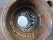 Recambio de mangueta delantera izquierda para daewoo tacuma 1.8 referencia OEM IAM 96376611  