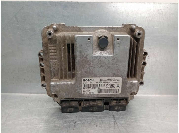 Recambio de centralita motor uce para peugeot 206 berlina 1.4 hdi referencia OEM IAM 9656709780  0281011783 BOSCH