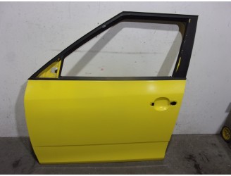 Recambio de puerta delantera izquierda para skoda fabia (5j2 ) 1.2 12v referencia OEM IAM 5J6831055 AMARILLA 5 PUERTAS