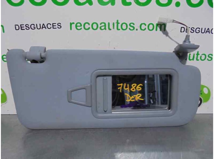 Recambio de parasol derecho para kia cee´d 1.6 crdi cat referencia OEM IAM 852021H010ED 