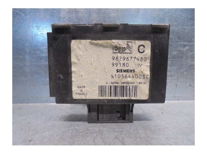 Recambio de modulo electronico para fiat scudo (222) 1.9 turbodiesel referencia OEM IAM 9629677480 S105644003C SIEMENS