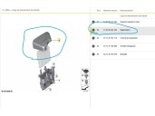 Recambio de moldura para bmw 3 (f30, f80) 330 e referencia OEM IAM 12908642422 12908642422 