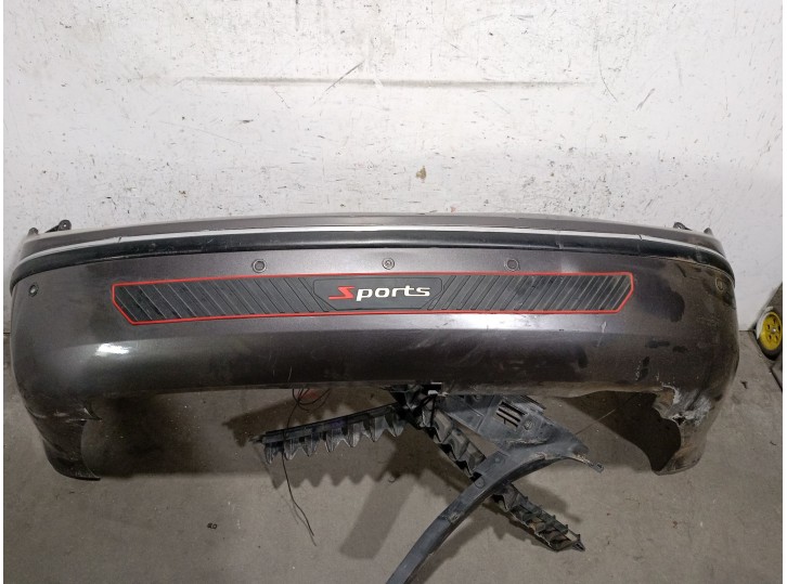 Recambio de paragolpes trasero para skoda superb i (3u4) 2.0 tdi referencia OEM IAM 3U5807417 3U5807417 