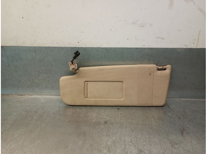 Recambio de parasol izquierdo para skoda superb i (3u4) 2.0 tdi referencia OEM IAM 3B0857551AM 3B0857551AM 