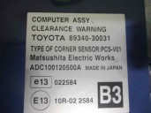 Recambio de modulo electronico para lexus gs (gs/us/ws19) 3.0 v6 24v cat referencia OEM IAM 8934030031 