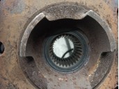 Recambio de mangueta trasera izquierda para porsche cayenne (typ 9pa) s referencia OEM IAM 7L0505435B  