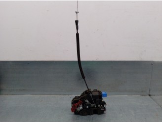 Recambio de cerradura puerta trasera izquierda para skoda fabia (5j2 ) 1.2 12v referencia OEM IAM 6Y0839015A 6 PINES 5 PUERTAS