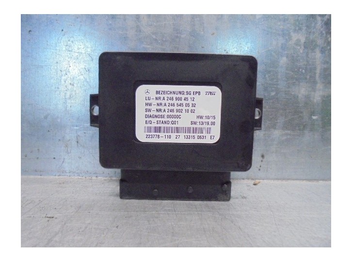 Electronic module replacement part for Mercedes-Benz CLA-Class (W117) 2.0 CAT OEM IAM reference A2469004512 22377811027 TRW