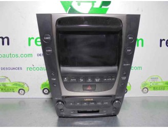 Recambio de pantalla multifuncion para lexus gs (gs/us/ws19) 3.0 v6 24v cat referencia OEM IAM 8612030B00  