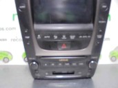 Recambio de pantalla multifuncion para lexus gs (gs/us/ws19) 3.0 v6 24v cat referencia OEM IAM 8612030B00 