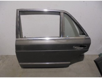 Recambio de puerta trasera izquierda para mercedes-benz clase s (w126) berlina+coupe sel 500 referencia OEM IAM  GRIS OSCURO 4 P