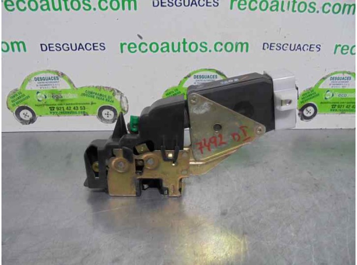 Recambio de cerradura puerta delantera izquierda para volvo s40 berlina 1.6 cat referencia OEM IAM 2 PINES 4 PUERTAS
