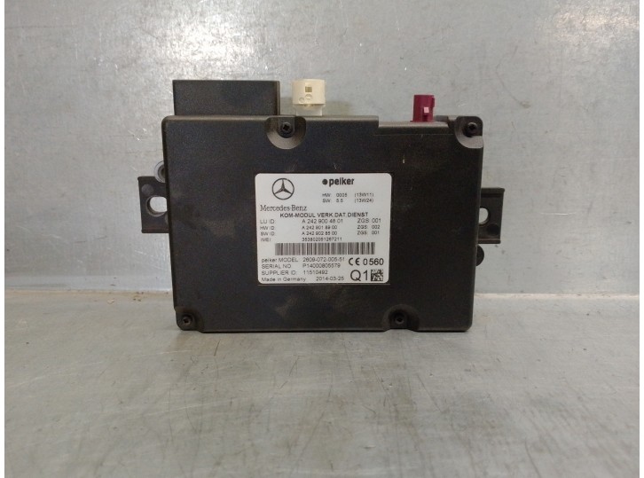 Recambio de modulo electronico para mercedes-benz clase b (w246) 1.5 cdi cat referencia OEM IAM A2429004801  