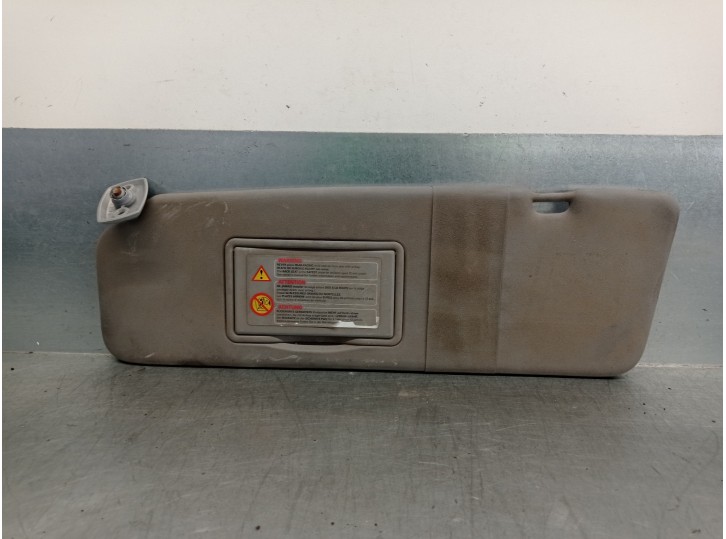 Replacement left sun visor for Renault Espace /Grand Espace (JE0) 2.0 16V Espace RT OEM IAM reference 
