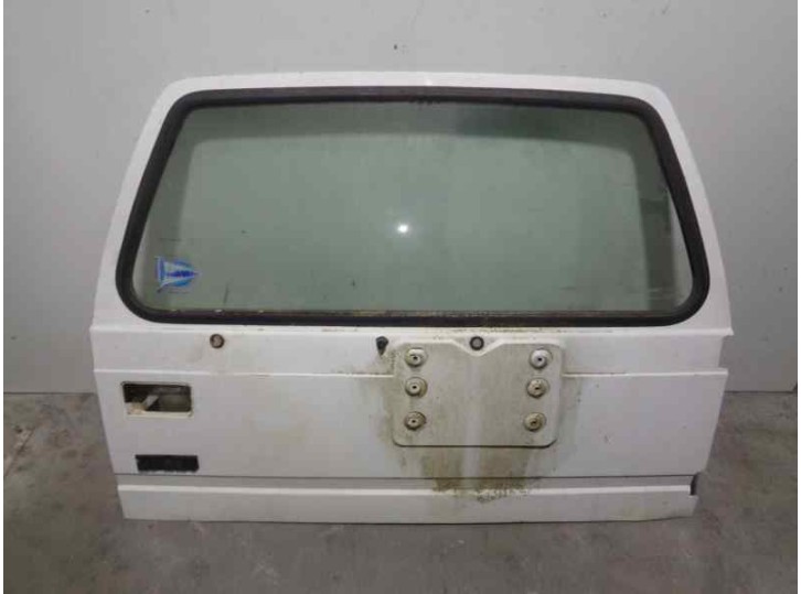 Recambio de porton trasero para tata telco sport 1.9 referencia OEM IAM 3370288 BLANCO 3 PUERTAS