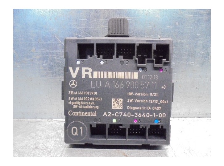 Recambio de modulo electronico para mercedes-benz clase cla (w117) 2.0 cat referencia OEM IAM A1669005711 A2C7403640100 CONTINEN