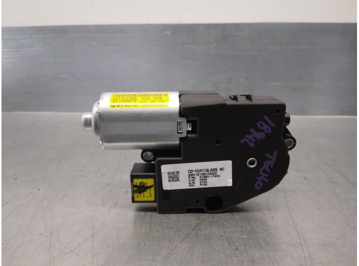 Recambio de motor techo electrico para kia xceed 1.4 tgdi cat referencia OEM IAM K8110J7000  