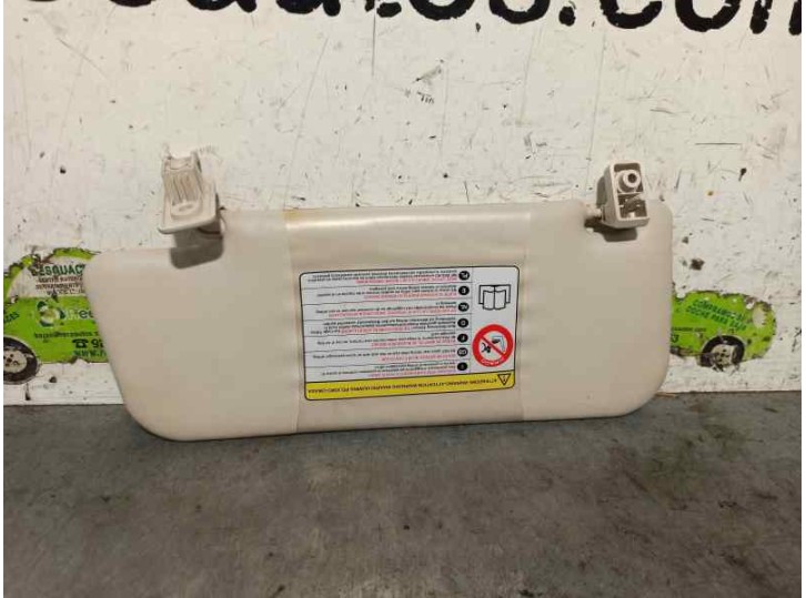 Recambio de parasol derecho para ford ka (ccu) 1.2 8v cat referencia OEM IAM 1570922 