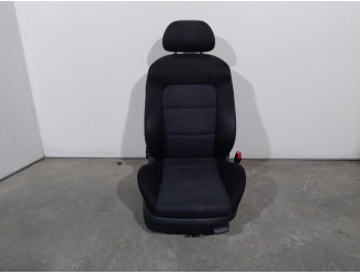 Recambio de asiento delantero derecho para seat toledo (1m2) 1.9 tdi referencia OEM IAM 1M0881405N TELA NEGRA Y GRIS 4 PUERTAS