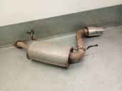 Recambio de tubo escape trasero para chevrolet captiva (c100, c140) 2.0 d 4wd referencia OEM IAM 96629278 96629278 