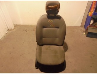 Recambio de asiento delantero derecho para renault twingo authentique referencia OEM IAM TELA GRIS 3 PUERTAS