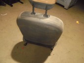 Recambio de asiento delantero derecho para renault twingo authentique referencia OEM IAM  TELA GRIS 3 PUERTAS