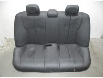Recambio de asientos traseros para bmw serie 3 lim. (f30) 2.0 turbodiesel referencia OEM IAM 3652120 CUERO NEGRO 4 PUERTAS