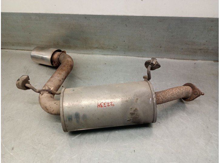 Recambio de tubo escape trasero para chevrolet captiva (c100, c140) 2.0 d 4wd referencia OEM IAM 96629279 96629279 