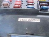 Recambio de caja reles / fusibles para nissan almera (n15) gx referencia OEM IAM 243800M000 243502N300 