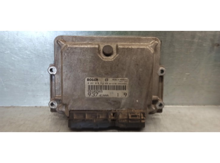 Replacement of engine control unit ECU for Alfa Romeo 147 (190) 1.9 JTD CAT OEM IAM reference 55185365 0281010332 BOSCH