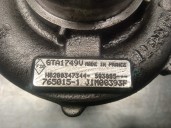 Replacement turbocharger for Renault Scenic II Authentique OEM IAM reference 8200347344 765015-1 GARRETT