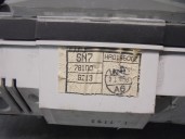 Recambio de cuadro instrumentos para mg serie 600 (rh) 2.0 cat referencia OEM IAM HR0166002 HR16601 