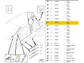 Recambio de molduras delanteras para volvo v40 hatchback (525) d2 referencia OEM IAM 31416473 31416473 