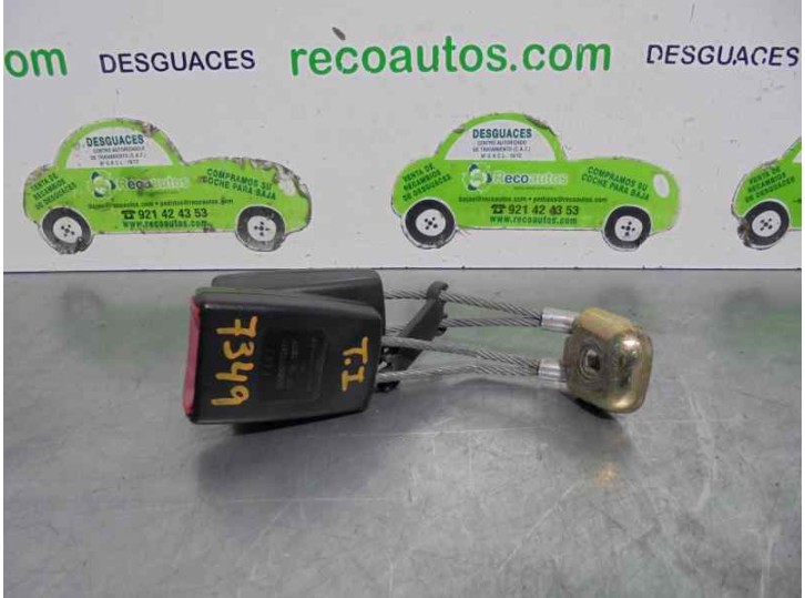 Replacement seatbelt buckle for audi a8 (d2) 2.8 v6 30v OEM IAM reference 4D0857739H 