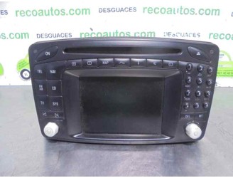 Recambio de sistema audio / radio cd para mercedes-benz clase clk (w209) coupe 2.7 cdi 20v cat referencia OEM IAM A2038275242 76