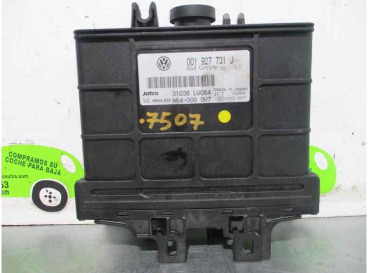 Recambio de centralita cambio automatico para seat ibiza (6l1) 1.4 16v referencia OEM IAM 001927731 31036LW064 JATCO