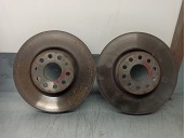 Recambio de disco freno delantero para skoda superb (3v3) 2.0 tdi referencia OEM IAM 1K0615301AA 