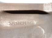 Recambio de llanta para skoda karoq (nu7, nd7) 1.6 tdi referencia OEM IAM 57A601025F R177JX17H2ET45 