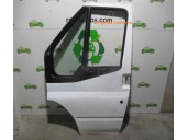 Recambio de puerta delantera izquierda para ford transit caja cerrada ´06 2.2 tdci cat referencia OEM IAM 1848341 BLANCA 5 PUERT