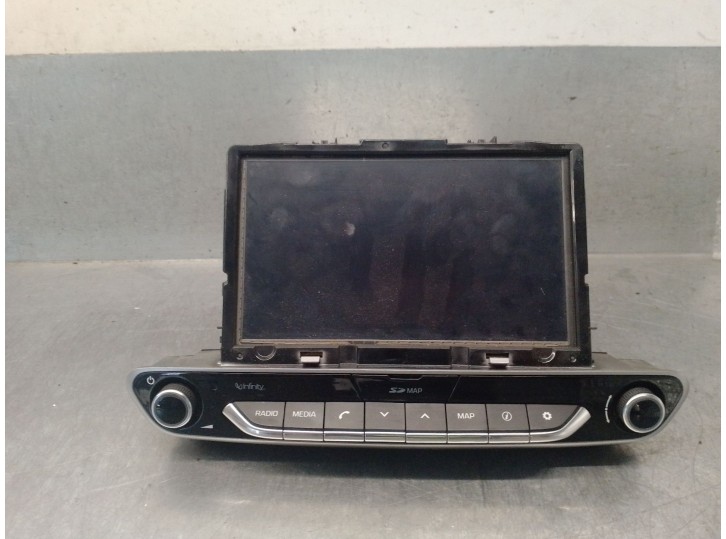 Recambio de pantalla multifuncion para hyundai ioniq (ae) 1.6 gdi hybrid referencia OEM IAM 96550G2251  