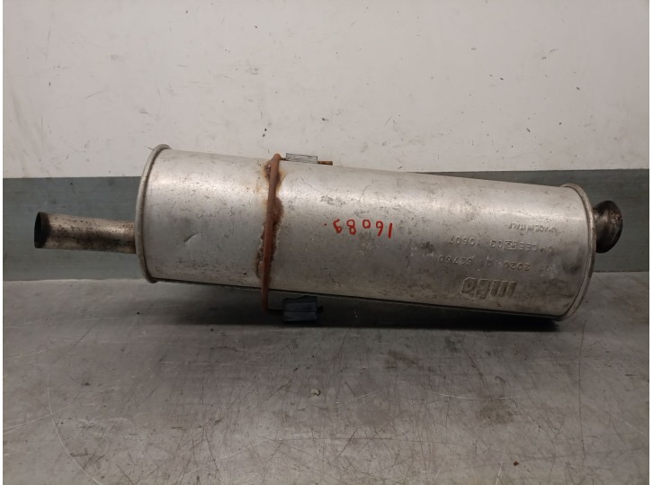 Recambio de tubo escape trasero para peugeot 205 berlina 1.8 d generation referencia OEM IAM 12020 172663 63760