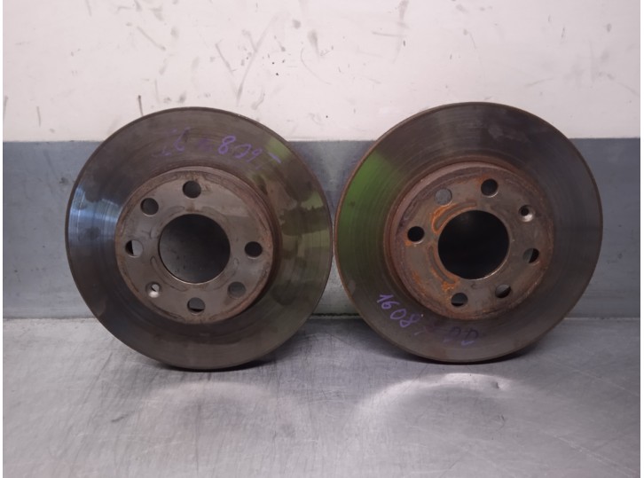 Recambio de disco freno delantero para opel astra f berlina básico referencia OEM IAM 90008005 