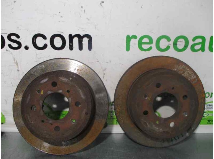 Recambio de disco freno trasero para honda civic berlina .5 (ma/mb) 2.0 turbodiesel cat referencia OEM IAM 