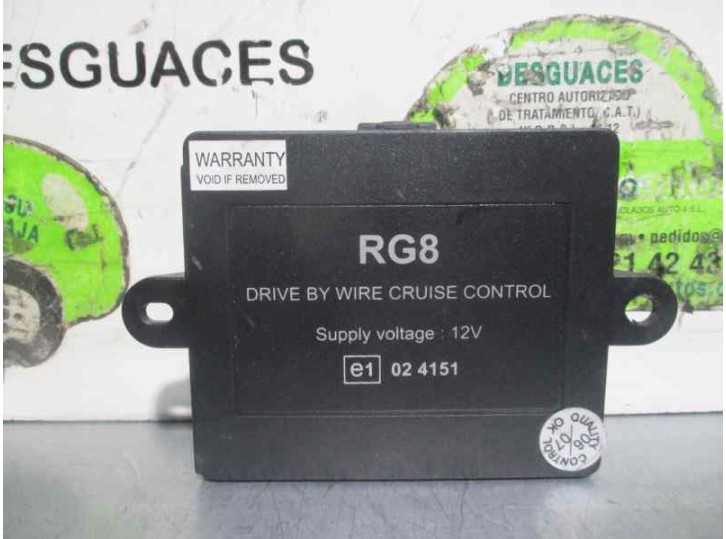 Replacement electronic module for SsangYong Rexton 2.7 turbodiesel CAT OEM IAM reference 8712008B20 