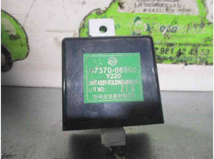 Recambio de modulo electronico para ssangyong rexton 2.7 turbodiesel cat referencia OEM IAM 87307008500  