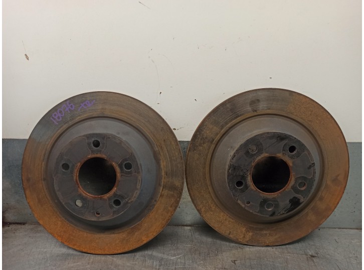 Recambio de disco freno trasero para mazda cx-5 2.0 cat referencia OEM IAM K01126251B  