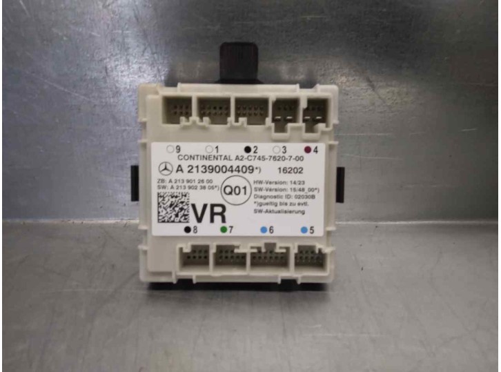 Recambio de modulo confort para mercedes-benz clase e lim. (w213) e 220 d (213.004) referencia OEM IAM A2139004409 A2C7457620700