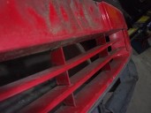 Replacement front bumper for Seat Ibiza (6K1) 1.9 TDi OEM IAM reference 6K0807221M RED 
